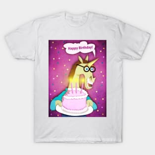 Birthday Cake Unicorn T-Shirt